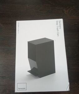 Yamazaki GB-TW D M BK Tower Line 13" Black Square Trash Can